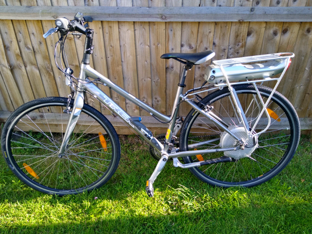 trek fx  electric bike